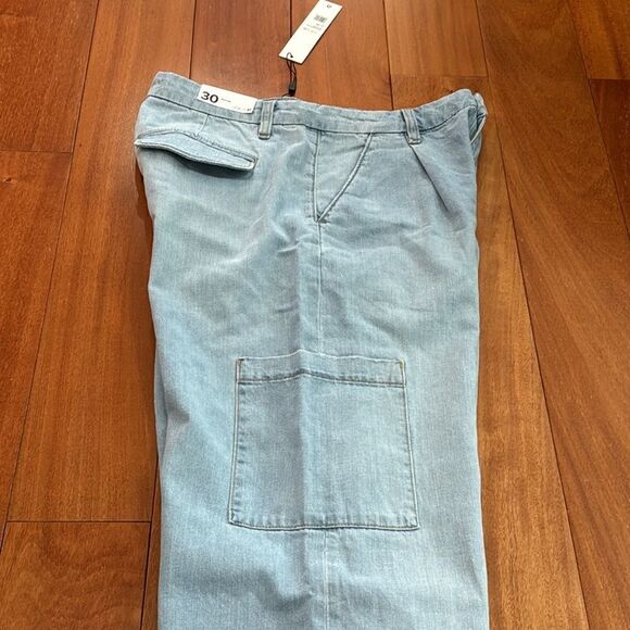 NWT Joe's Women's Jeans The Petra Natural Wide Leg Cargo Jeans size 30 - Picture 7 of 14